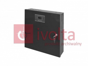 EN54-2A17 LCD EN54 27,6V/2A/2x17Ah zasilacz do systemów przeciwpożarowych