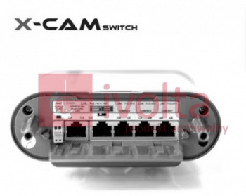 X-CAMSWITCH/12 Zewnętrzny switch PoE do kamer IP.