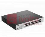 DGS-1100-24P Switch D-Link 24 porty gigabit (12xPoE), Smart