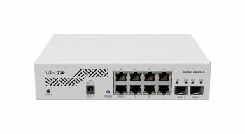 CSS610-8G-2S+IN Switch MikroTik 8x 1000Mb/s, 2x SFP+, VLAN