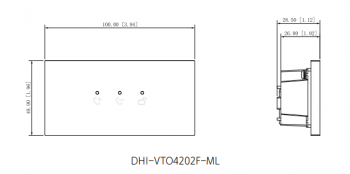 VTO4202F-ML Moduł diod sygnalizacyjnych