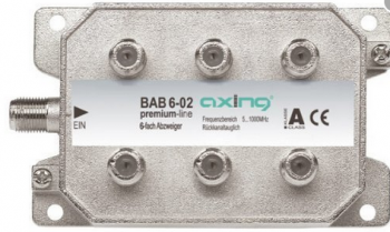 AXING Rozgałęźnik 6 wyjściowy BAB6-02 AXING