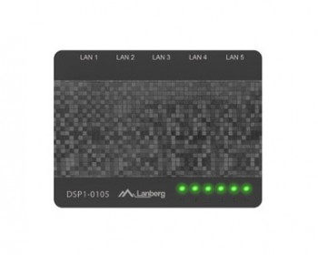 DSP1-1005 Switch LANBERG 5-portowy, 10/100/1000 Mbps