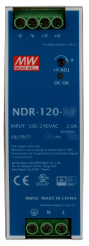 NDR-120-48 Zasilacz impulsowy na szynę DIN, MeanWell