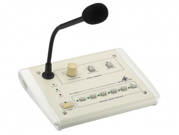 Mikrofon pulpitowy PA, strefowy, współpracujący z PA-1120 i PA-1240. PA-1120RC MONACOR