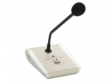 Mikrofon pulpitowy PA (push-to-talk), współpracujący z PA-1120 oraz PA-1240. PA-4300PTT MONACOR