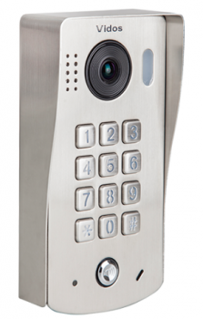 S1311D Bramofon cyfrowy 1-przyciskowy, natynkowy, kamera 2 Mpix, szyfrator,  IP54, VIDOS DUO