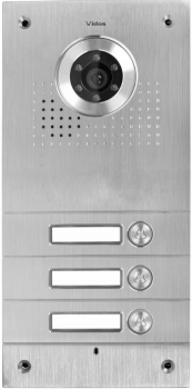 3-button door intercom, vandal resistant, VIDOS