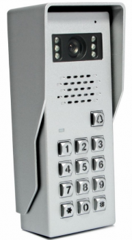 S50D Bramofon 1-przyciskowy, natynkowy, wandaloodporny, szyfrator, regulacja obiektywu,VIDOS