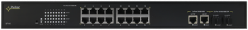 SF116 Switch PoE 16-portowy, SFP, Rack 19” 1U