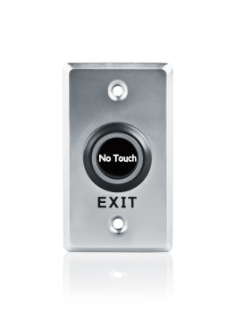 Flush-mounted exit button