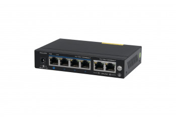 Switch OPTIVA PoE Gigabit Ethernet, 6 portów GB, 4xPoE/PoE+, niezarządzalny, 48 VDC VONT-SP2104 OPTIVA2B