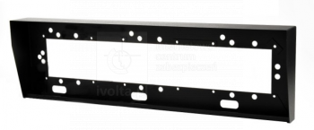DA-3H-BLACK Obudowa stalowa, trzy segmentowa, pozioma, LASKOMEX