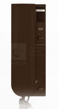 LY-8-BROWN Unifon cyfrowy z sygnalizacją wywołania - LED, z głośnikiem zapewniającym głośne wywołanie, LASKOMEX