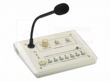 PA-6000RC Mikrofon pulpitowy PA, strefowy, współpracujący z PA-6240, PA-6480 i PA-6600.