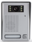 S35 Bramofon 1-przyciskowy, podtynkowy, wandaloodporny, 6 diody LED IR, VIDOS